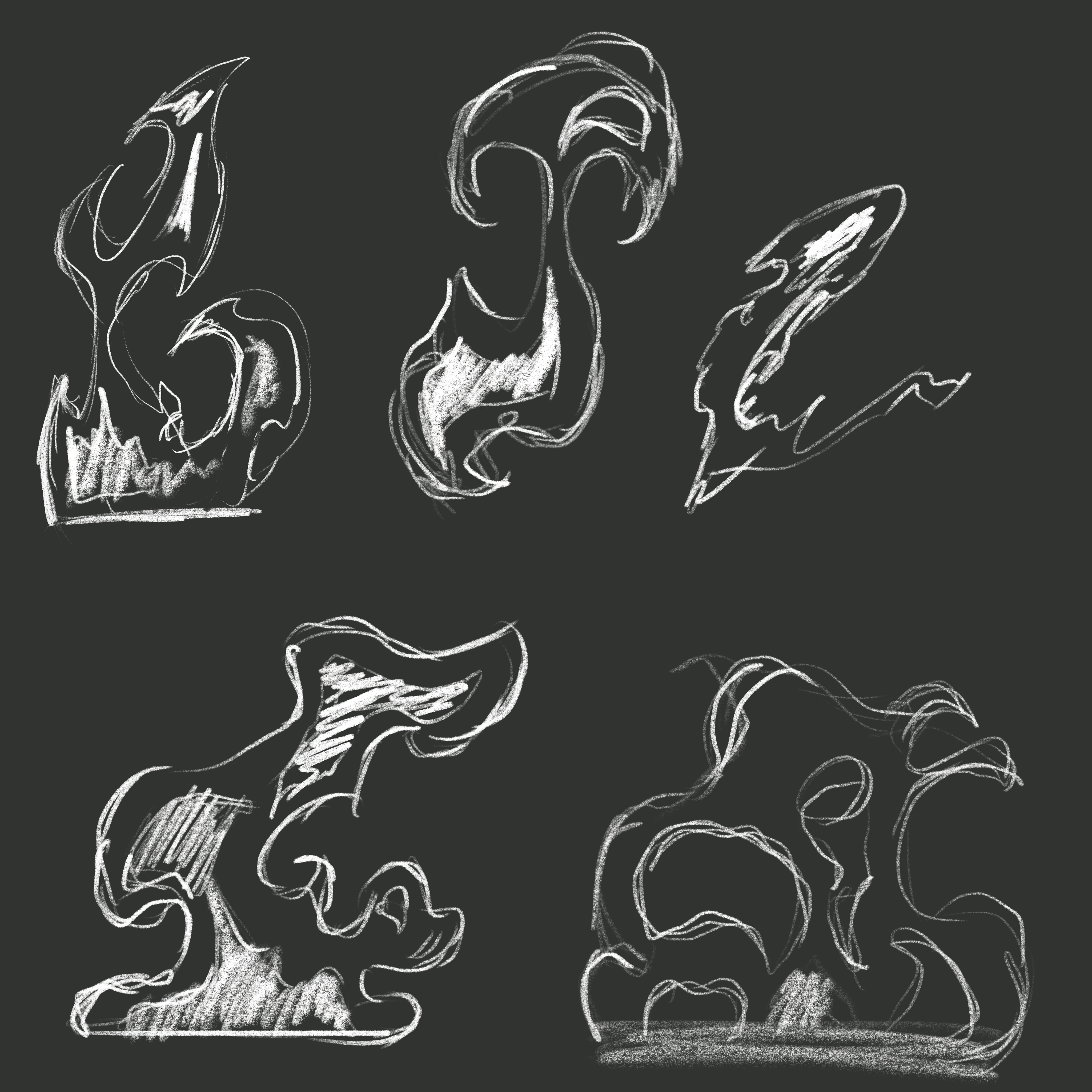 Flame Sketches